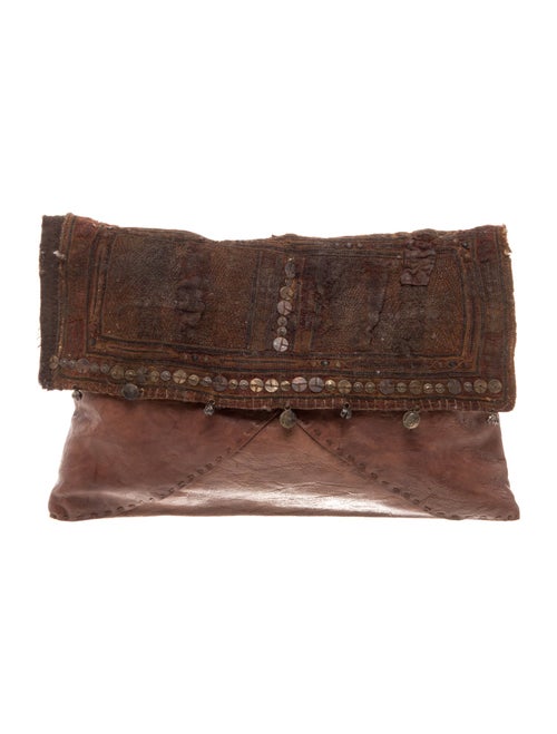 Nigel Preston Leather Clutch w/ Tags