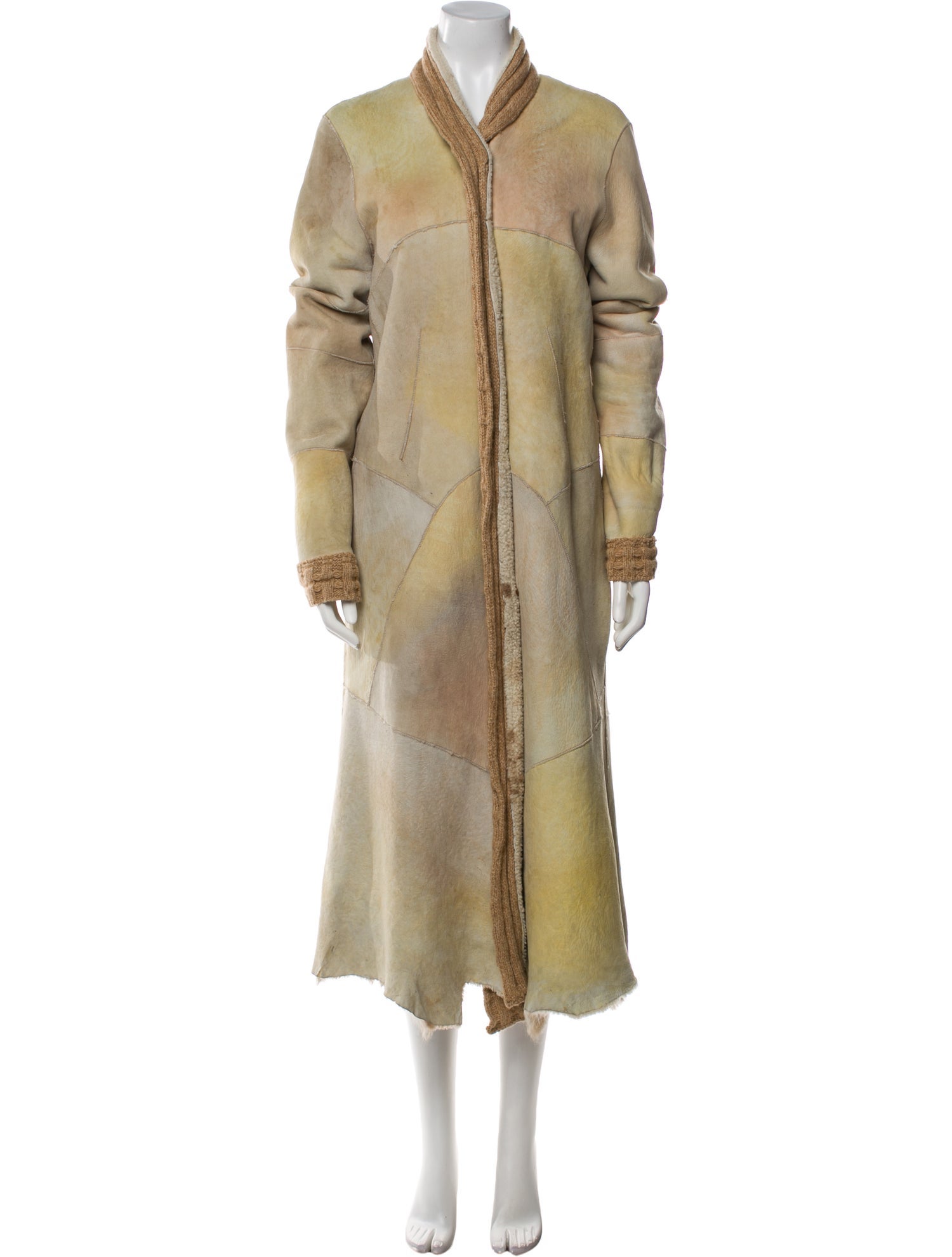 Nigel Preston Leather Fur Coat