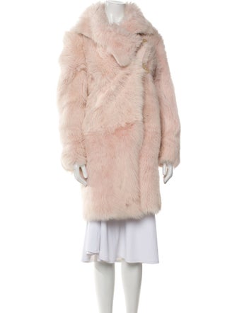 Nigel Preston Lamb Fur Faux Fur Coat