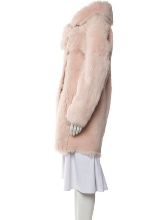 Nigel Preston Lamb Fur Faux Fur Coat
