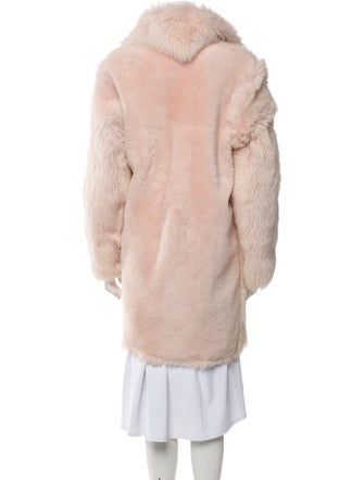 Nigel Preston Lamb Fur Faux Fur Coat