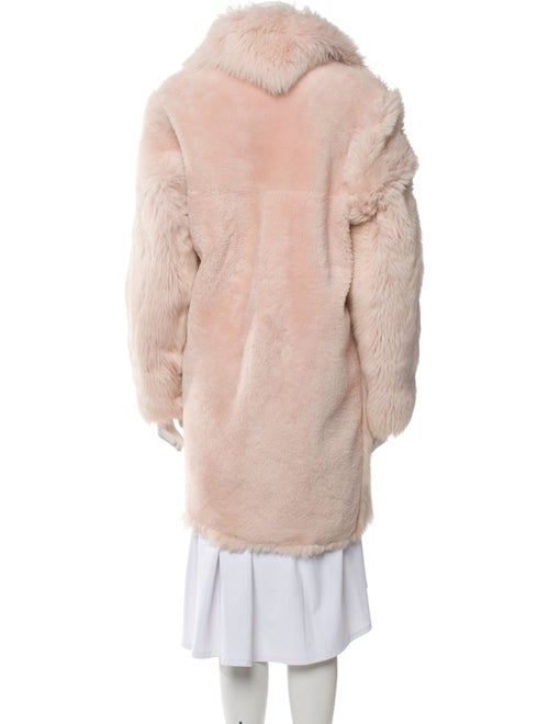 Nigel Preston Lamb Fur Faux Fur Coat