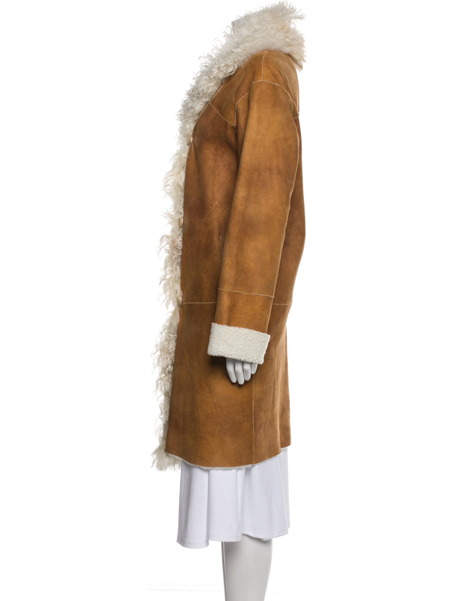 Nigel Preston Lambskin Faux Fur Coat