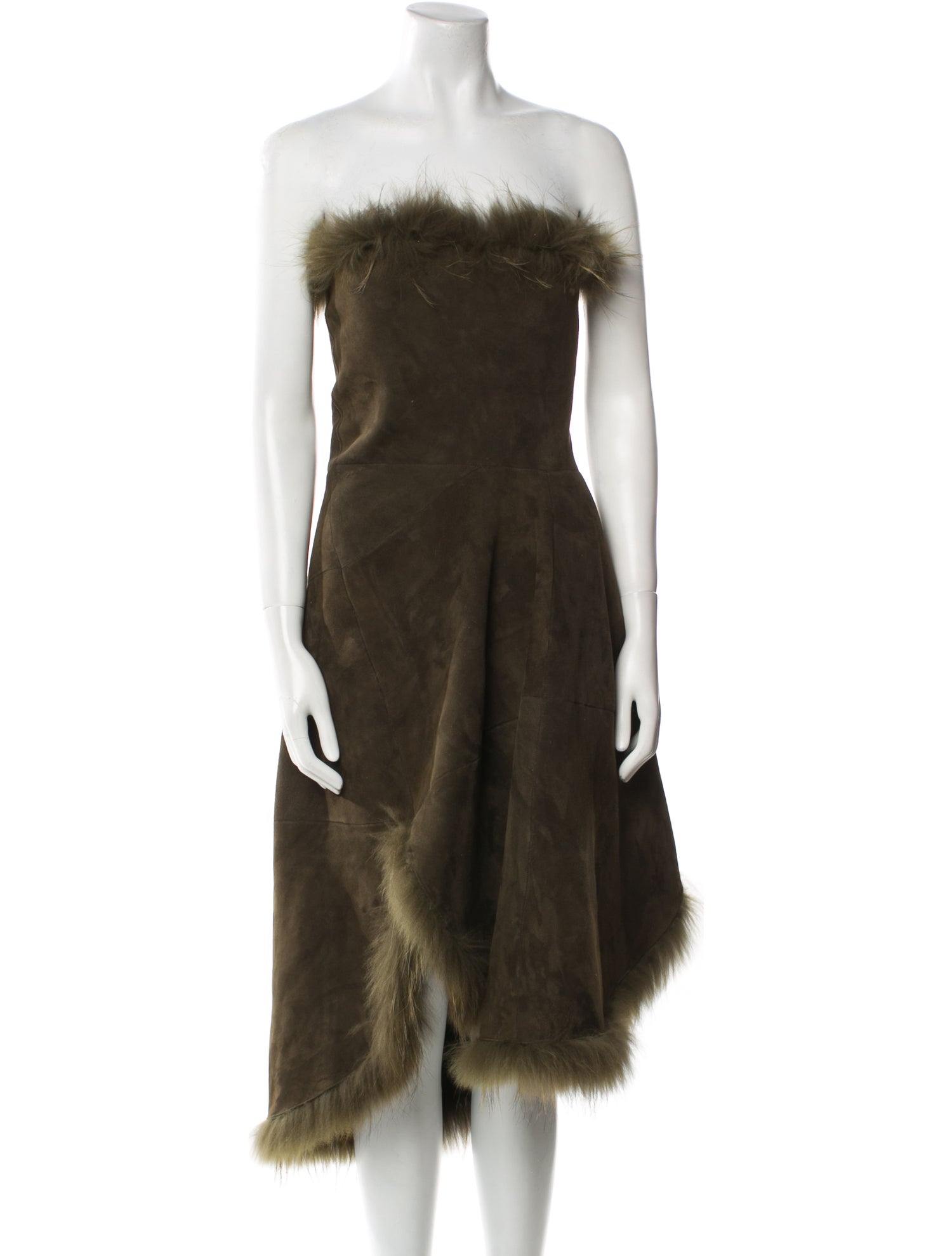 Nigel Preston Lambskin Mini Dress