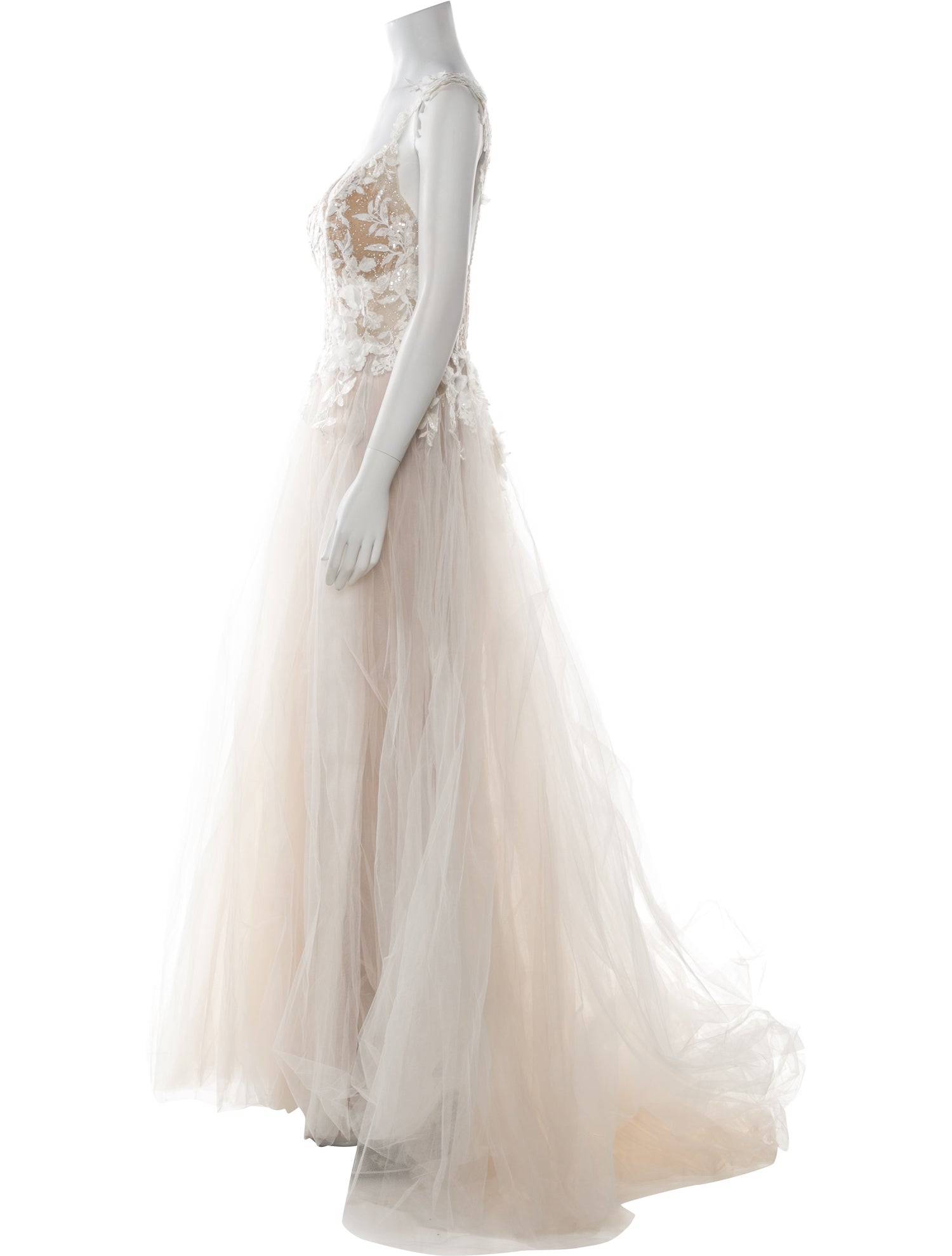 Allure Romance V-Neck Long Dress