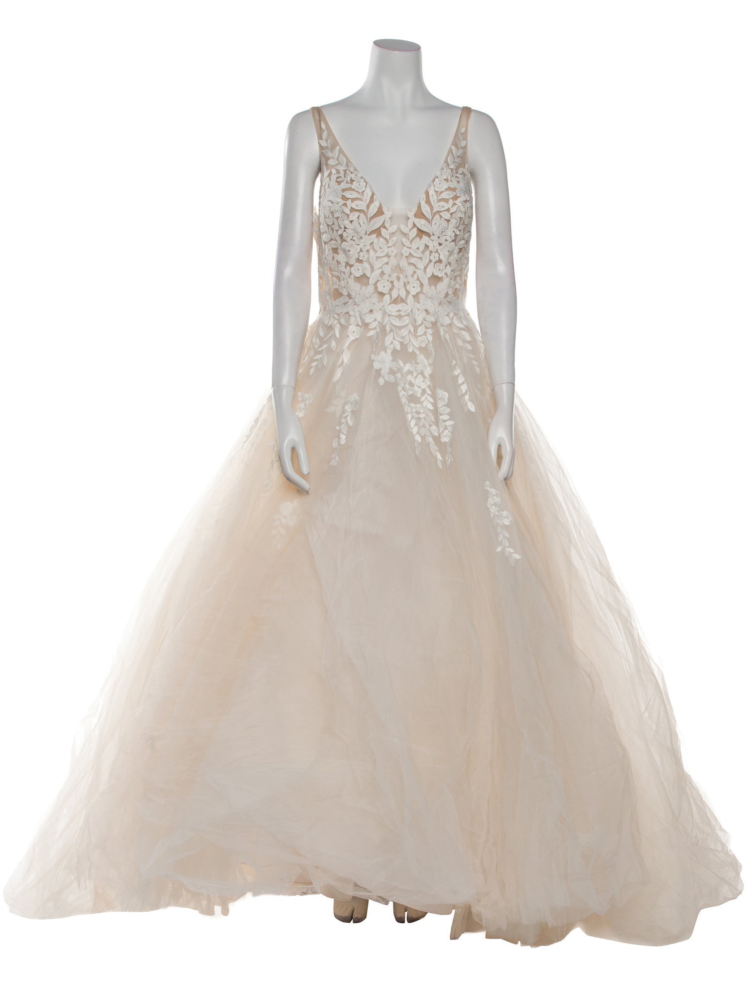 Allure Romance Lace Pattern Long Dress