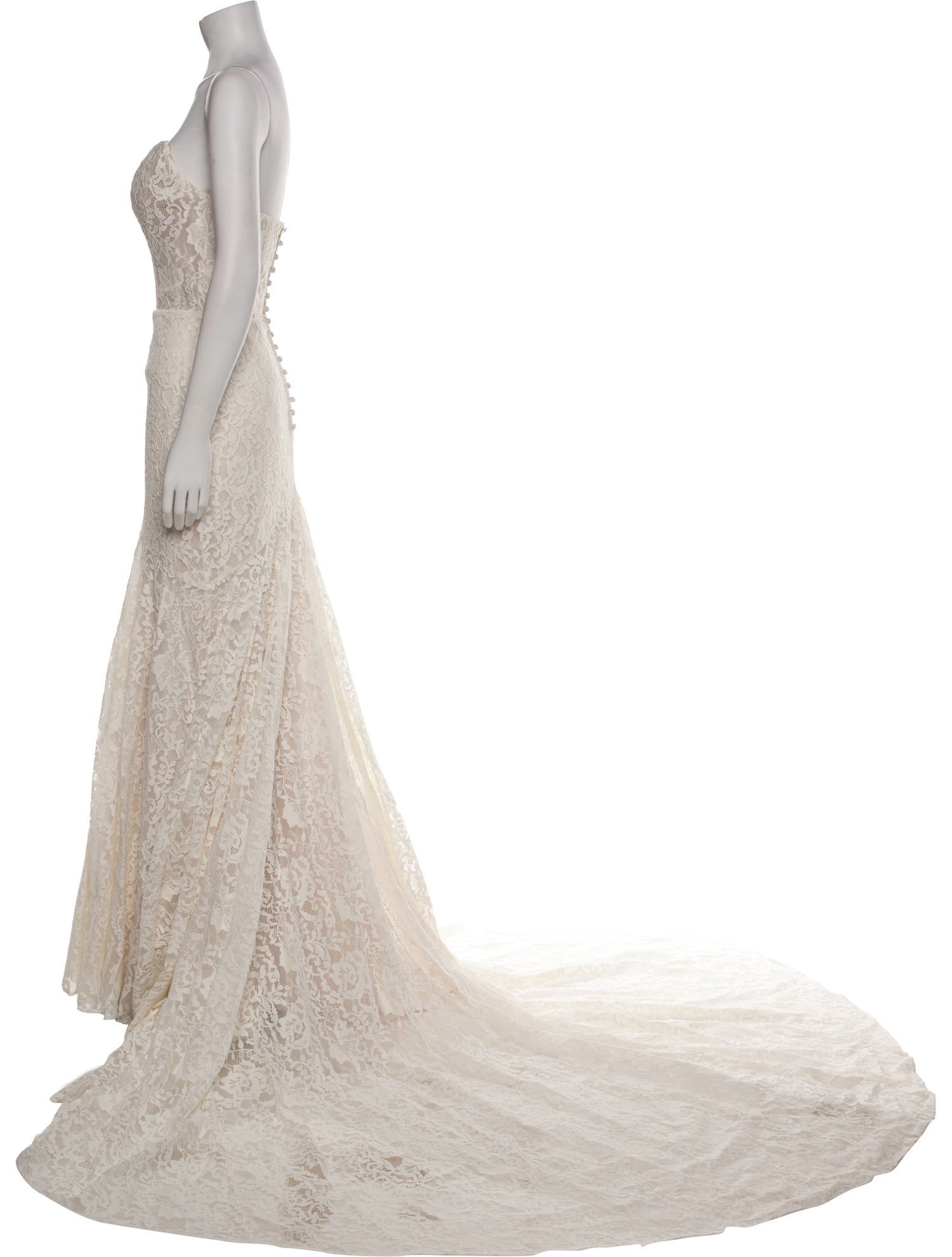 Allure Romance Strapless Long Dress