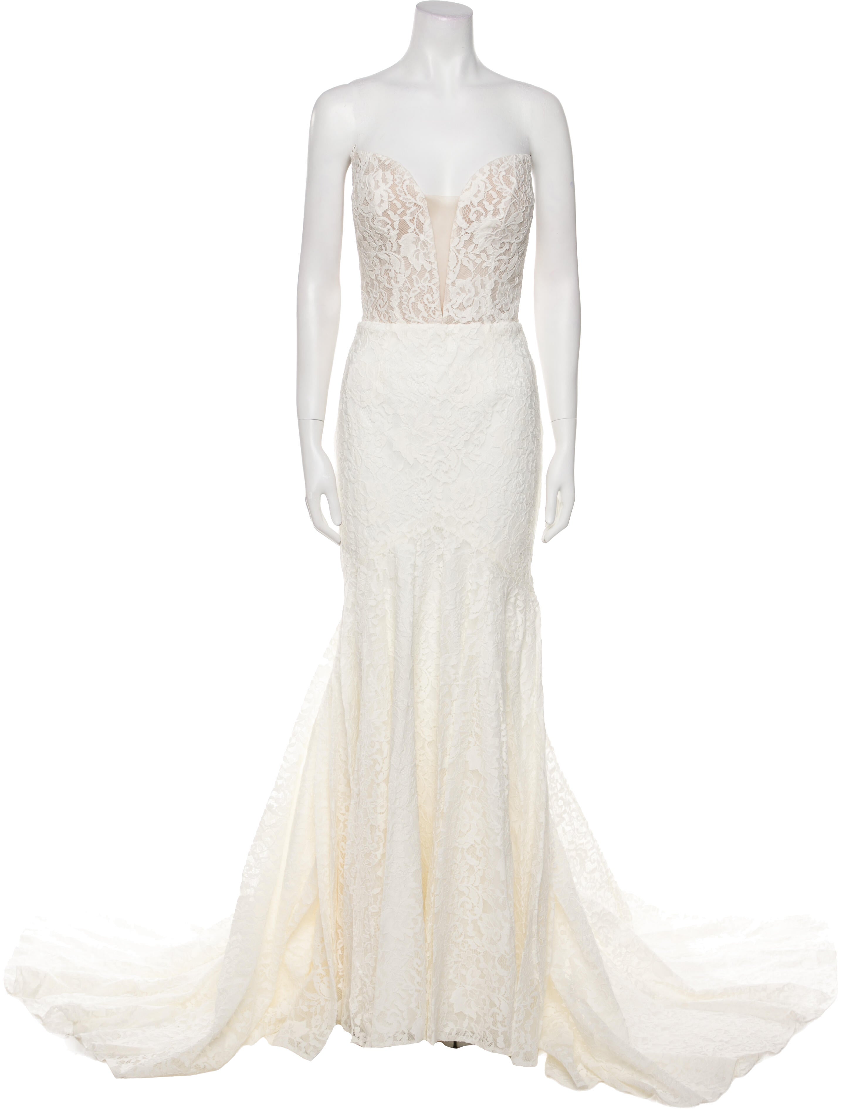 Allure Romance Strapless Long Dress