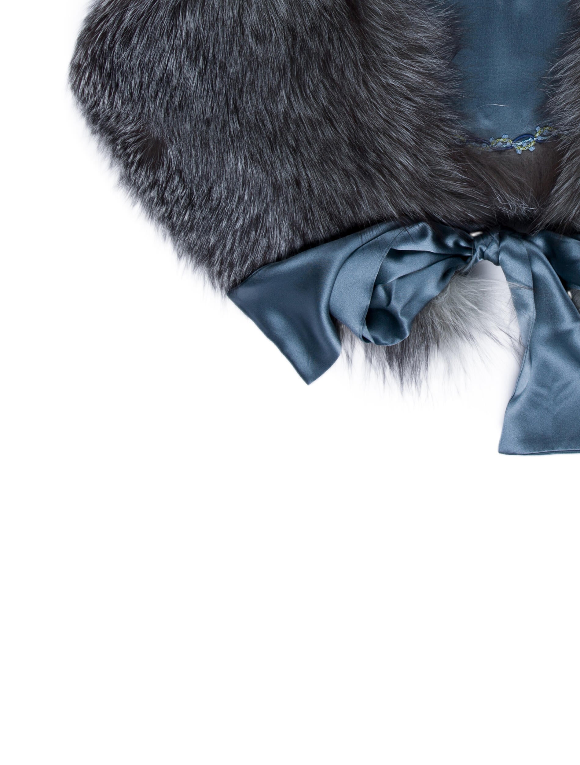 Anne Dee Goldin Fur Shawl