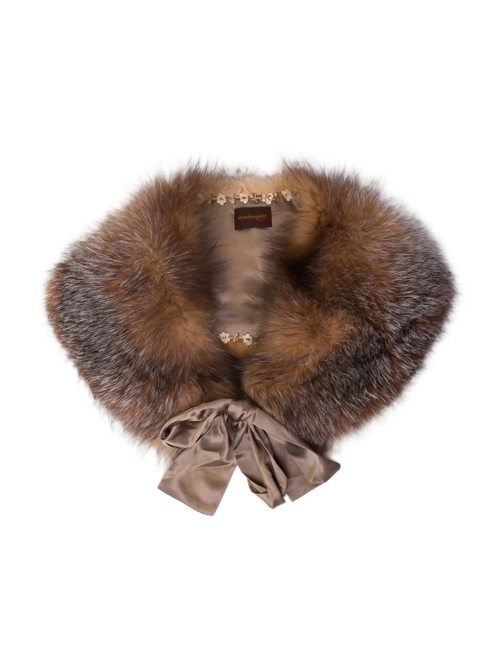 Anne Dee Goldin Fur Shawl
