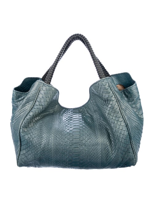 Nada Sawaya Python Hobo Bag