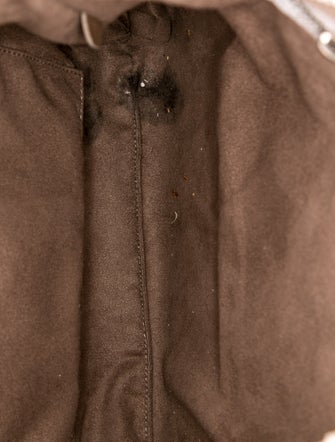 Nada Sawaya Snakeskin Top Handle Bag