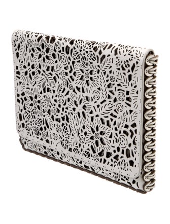 Nada Sawaya Leather Minaudière