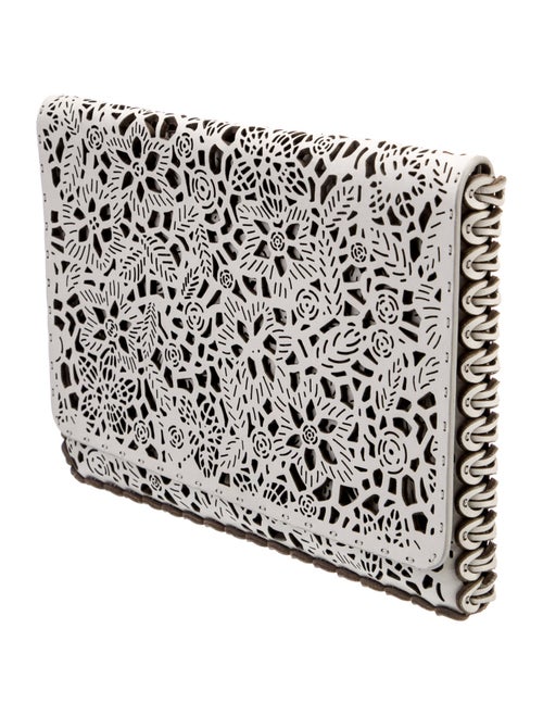 Nada Sawaya Leather Minaudière