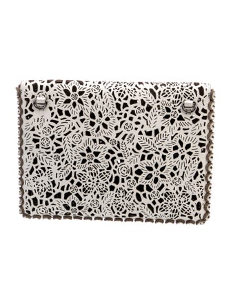 Nada Sawaya Leather Minaudière