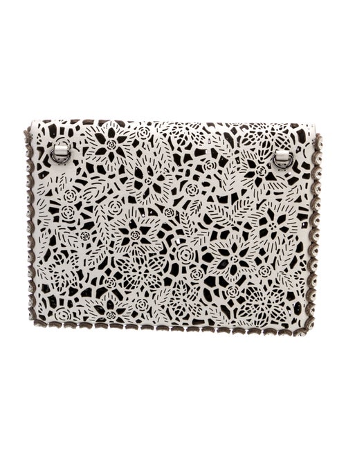 Nada Sawaya Leather Minaudière