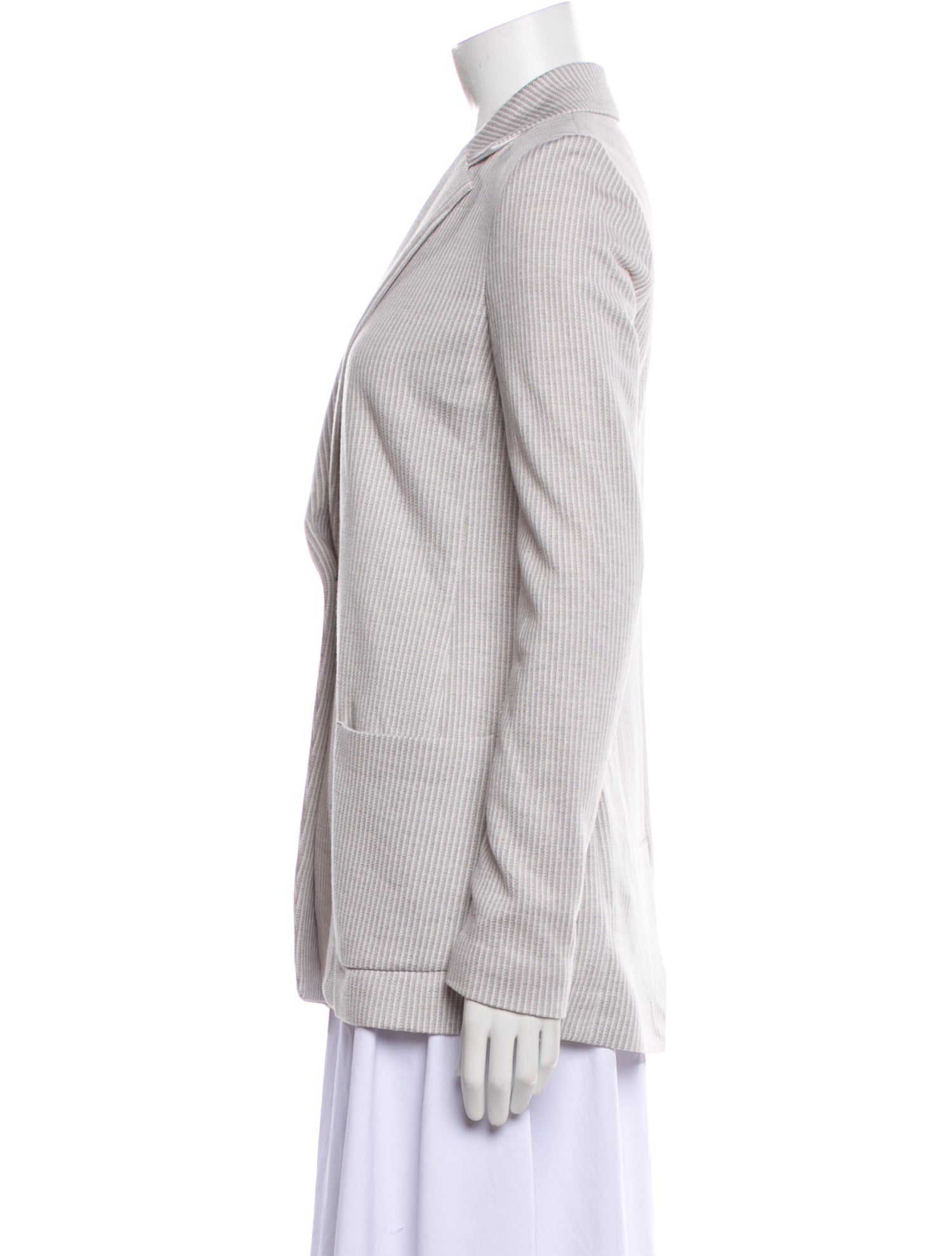 Nells Nelson Silk Striped Blazer