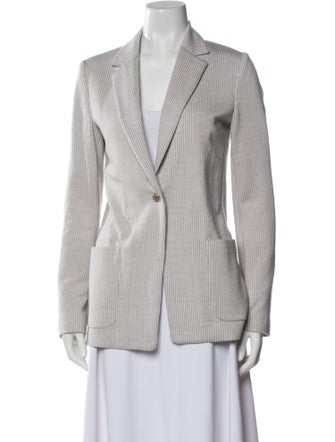 Nells Nelson Silk Striped Blazer