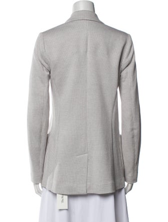 Nells Nelson Silk Striped Blazer