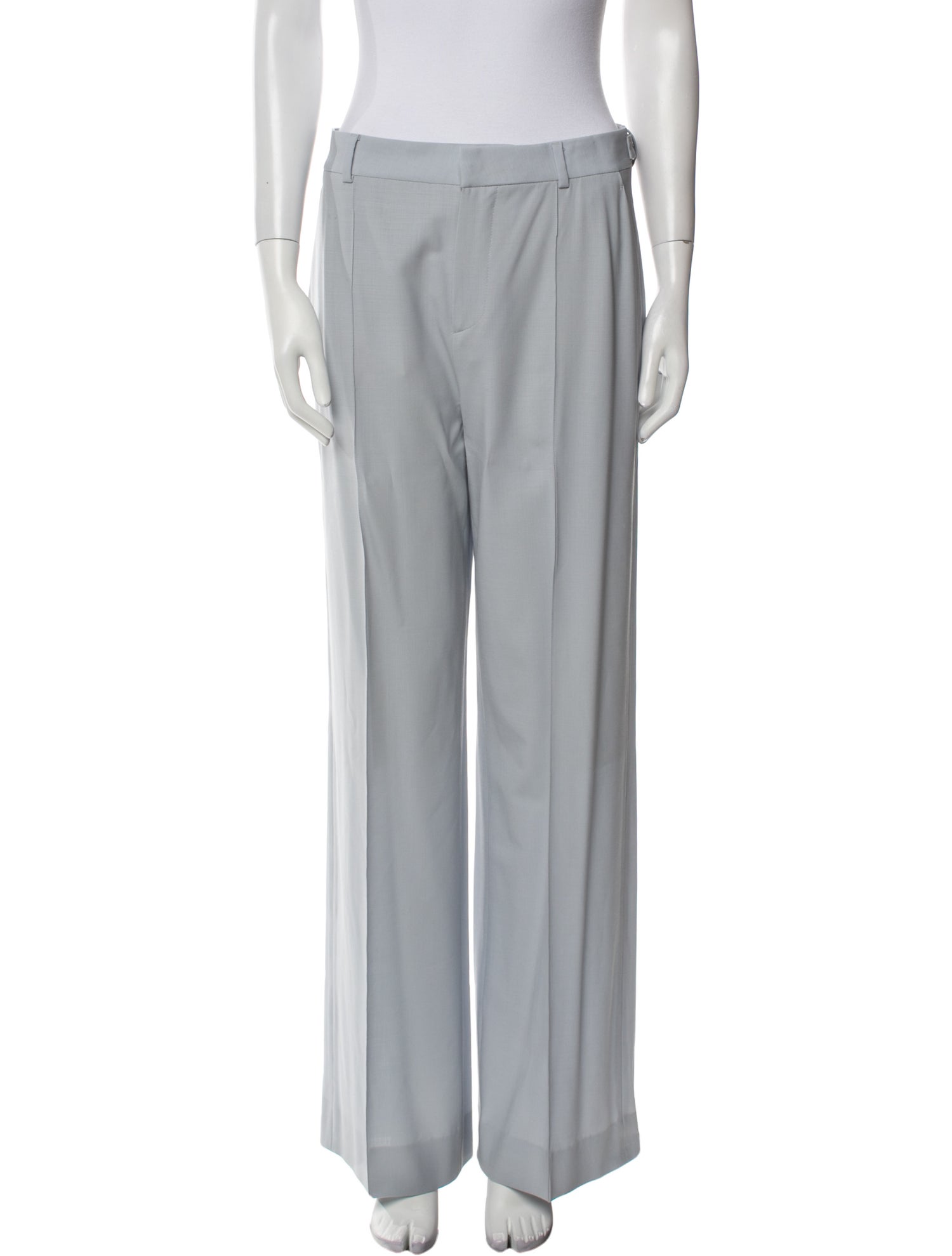 Nells Nelson Virgin Wool Wide Leg Pants