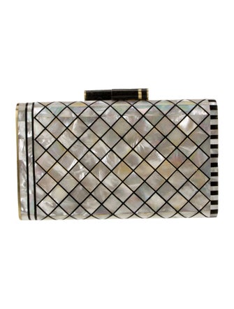 Nathalie Trad Acrylic Clutch