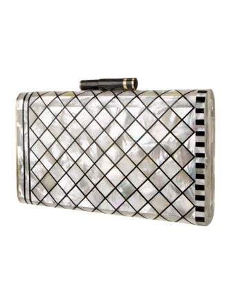 Nathalie Trad Acrylic Clutch