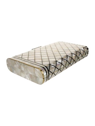 Nathalie Trad Acrylic Clutch
