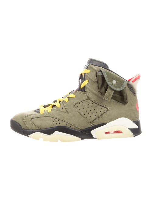 Nike x Travis Scott 6 Retro 'Olive' Sneakers