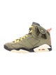 Nike x Travis Scott 6 Retro 'Olive' Sneakers