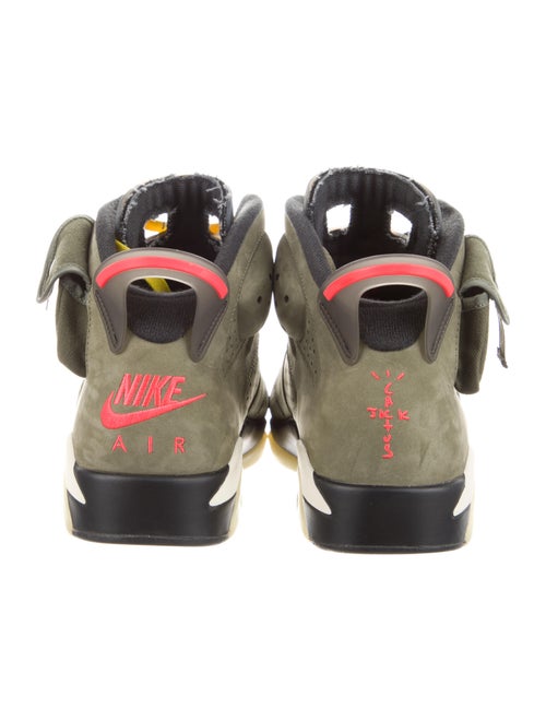 Nike x Travis Scott 6 Retro 'Olive' Sneakers