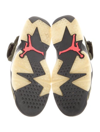 Nike x Travis Scott 6 Retro 'Olive' Sneakers