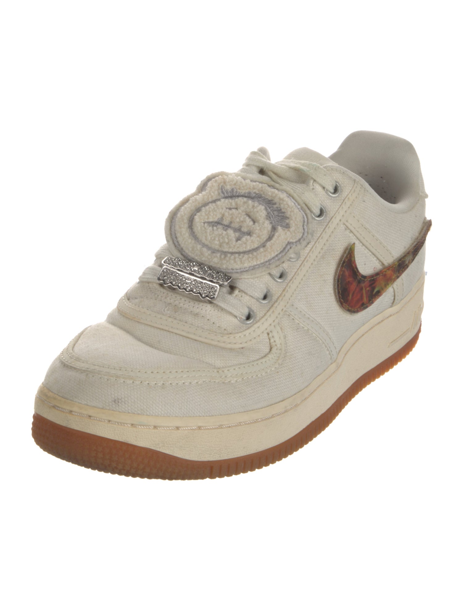 Nike x Travis Scott Air Force 1 Low 'Sail' Sneakers