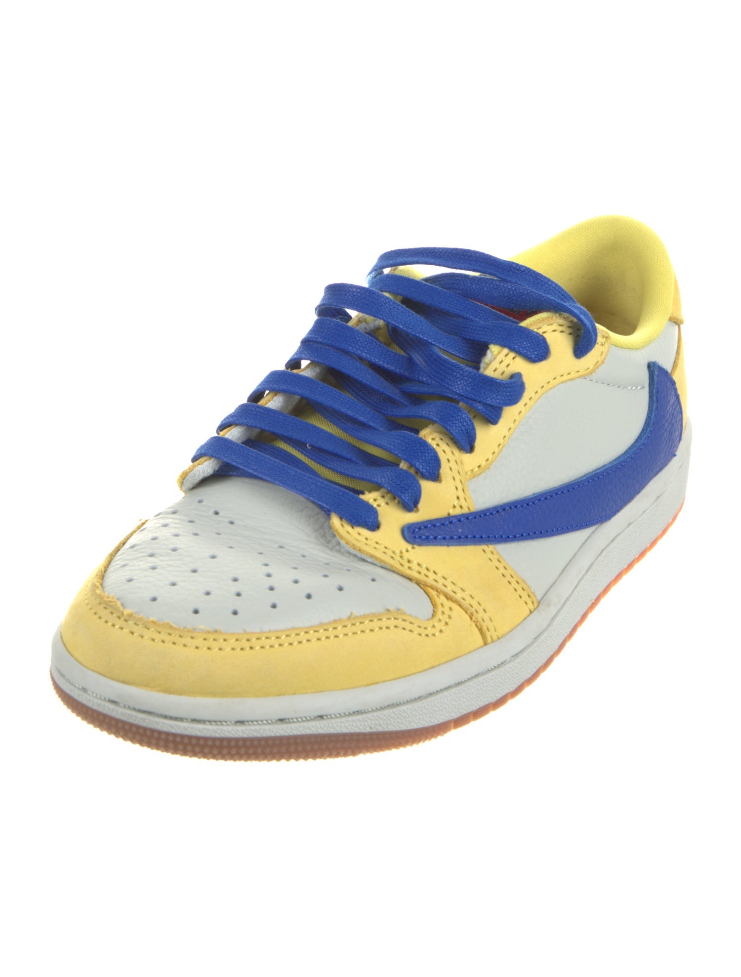 Nike x Travis Scott 1 Retro Low OG SP Travis Scott Canary Sneakers