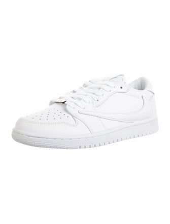 Jordan x Travis Scott 1 Retro Low OG SP 'Michael Rubin White Party' Sneakers