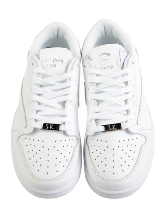 Jordan x Travis Scott 1 Retro Low OG SP 'Michael Rubin White Party' Sneakers