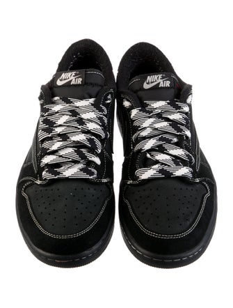 Nike x Travis Scott 1 Retro Low OG SP 'Black Phantom' Sneakers