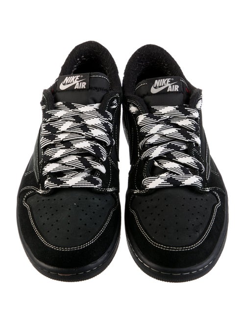 Nike x Travis Scott 1 Retro Low OG SP 'Black Phantom' Sneakers