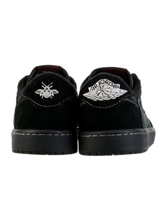 Nike x Travis Scott 1 Retro Low OG SP 'Black Phantom' Sneakers