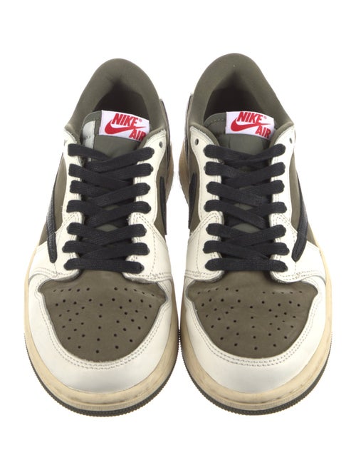 Jordan x Travis Scott 1 Retro Low OG SP 'Medium Olive' Sneakers