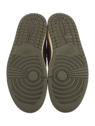 Jordan x Travis Scott 1 Retro Low OG SP 'Medium Olive' Sneakers
