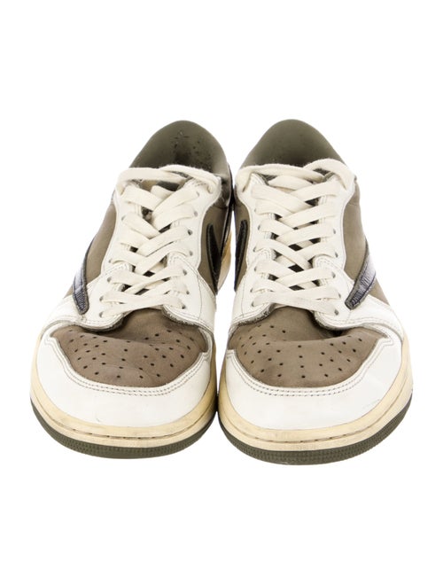 Nike x Travis Scott 1 Retro Low OG SP 'Medium Olive' Sneakers