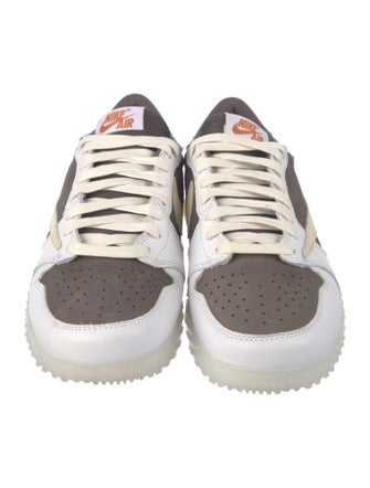 Jordan x Travis Scott 1 Low Turf "Reverse Mocha" Athletic Sneakers