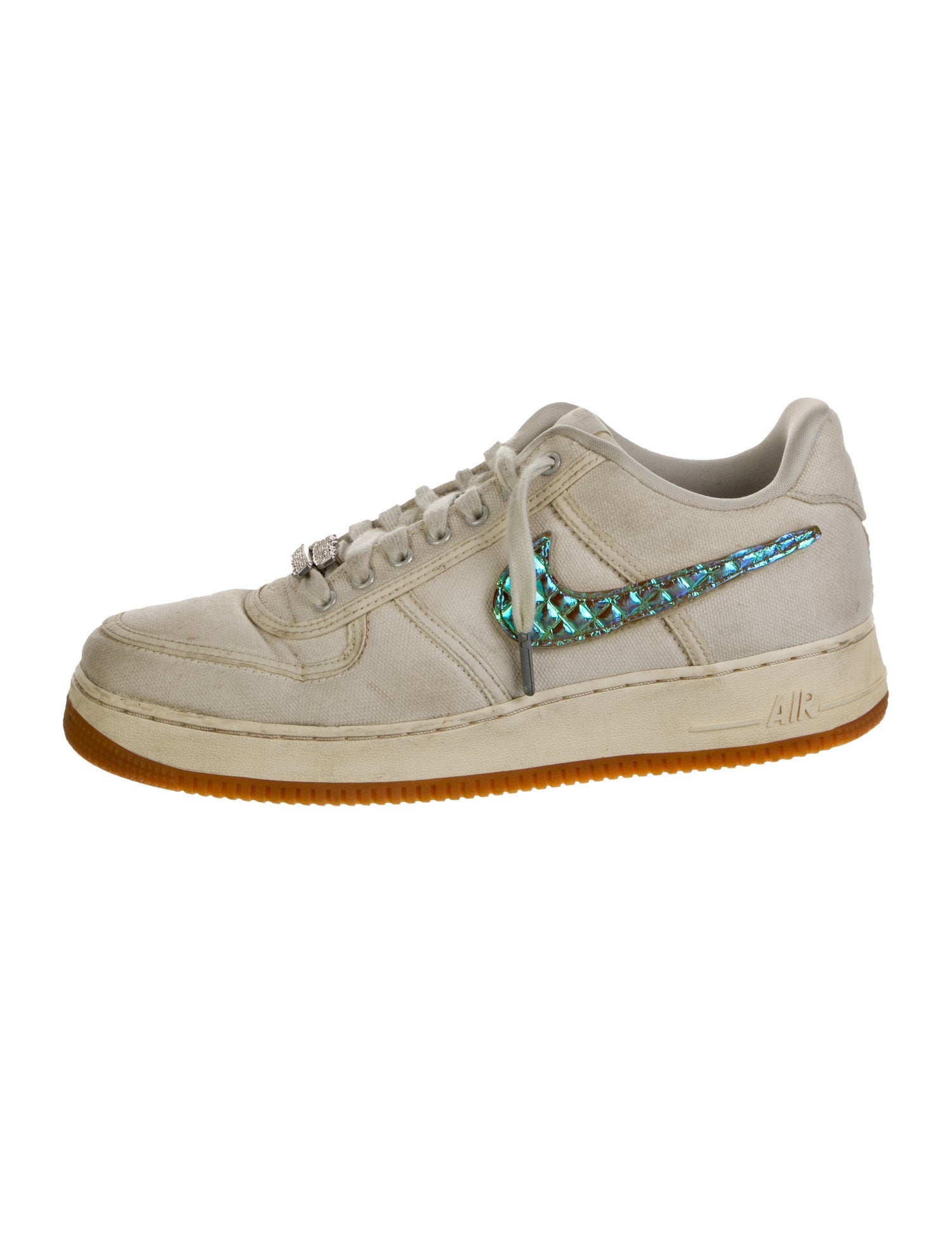 Nike x Travis Scott Air Force 1 'Sail' Sneakers