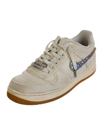 Nike x Travis Scott Air Force 1 'Sail' Sneakers