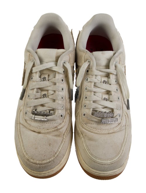 Nike x Travis Scott Air Force 1 'Sail' Sneakers