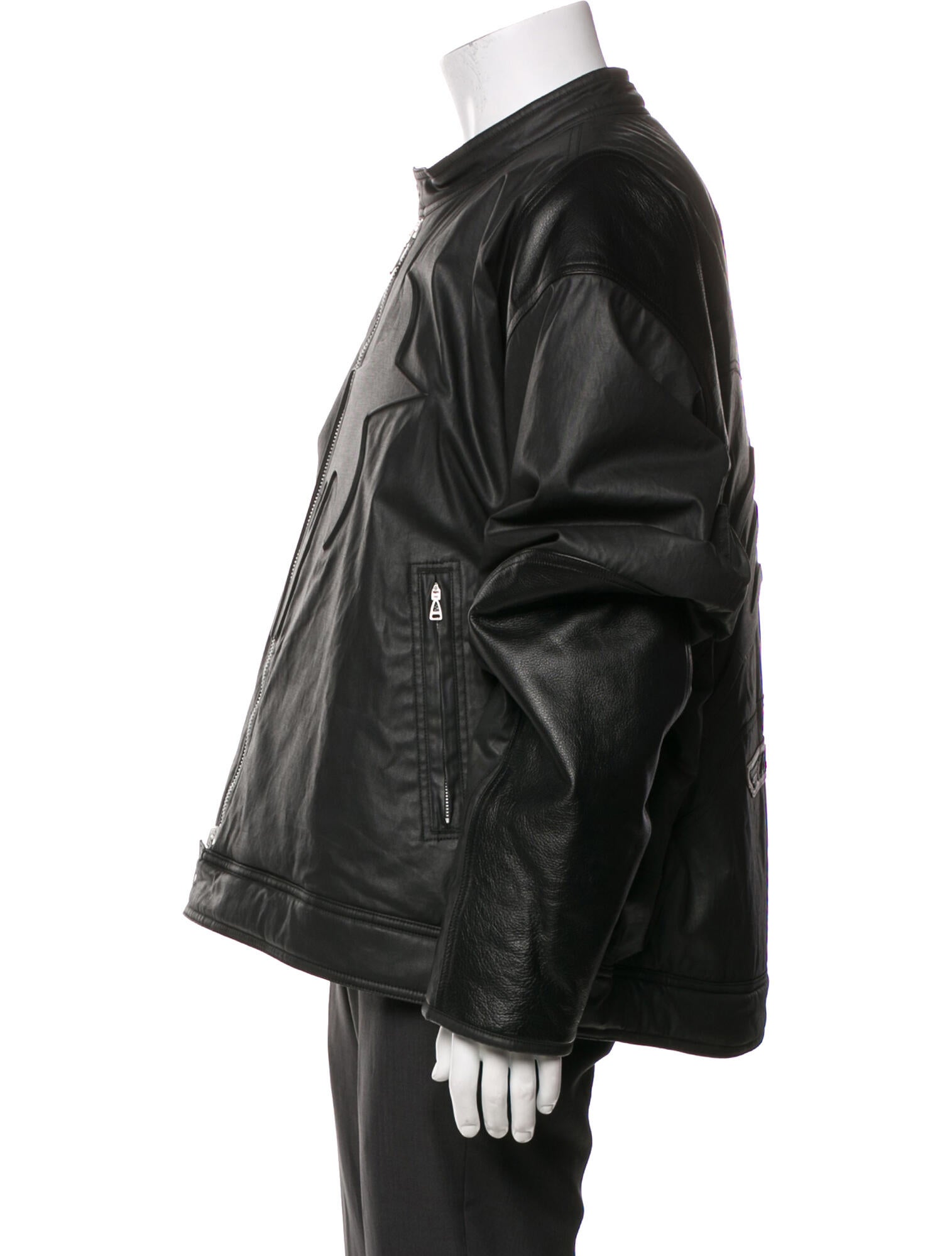 Jordan x Travis Scott Waxed Moto Moto Jacket