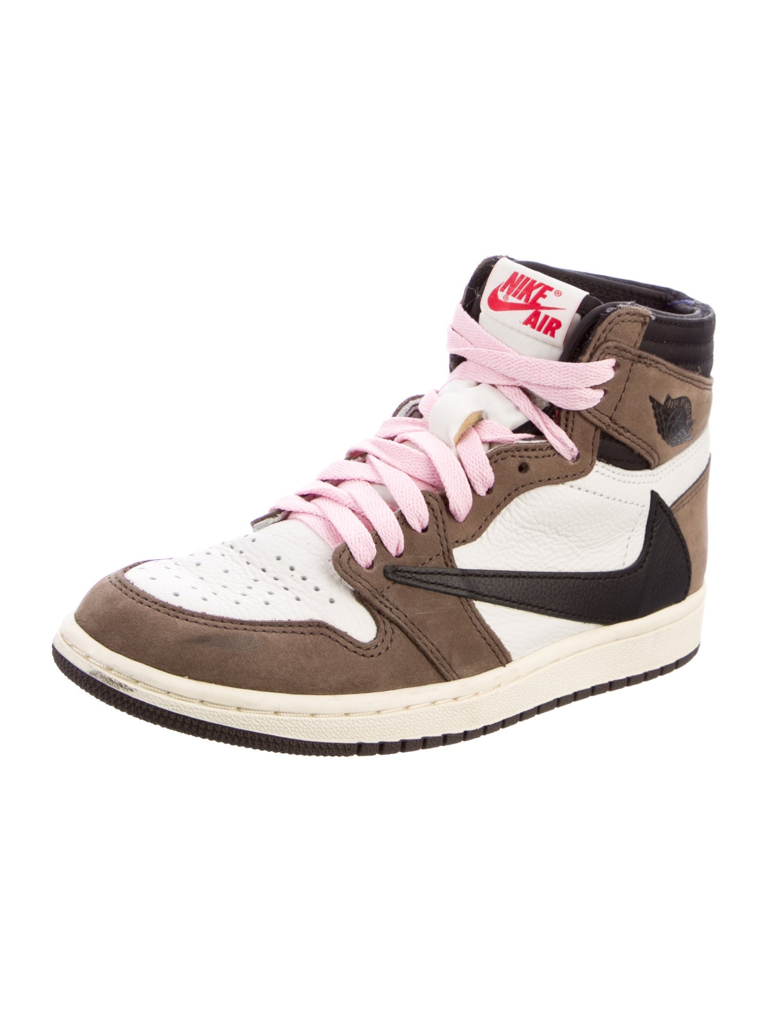 Nike x Travis Scott 1 Retro High OG 'Mocha' Sneakers