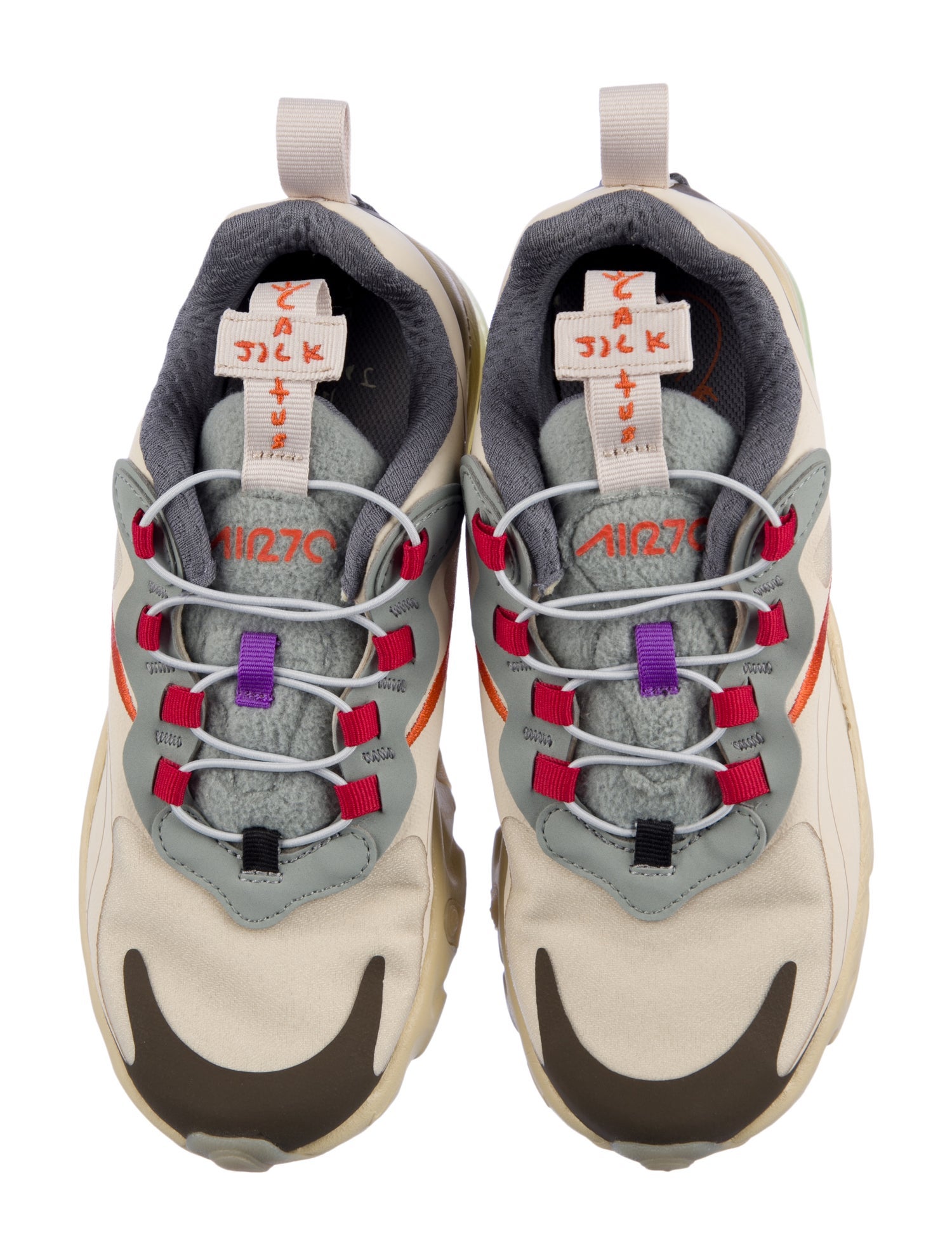 Nike x Travis Scott Kids' Air Max 270 React 'Cactus Trails' (PS)