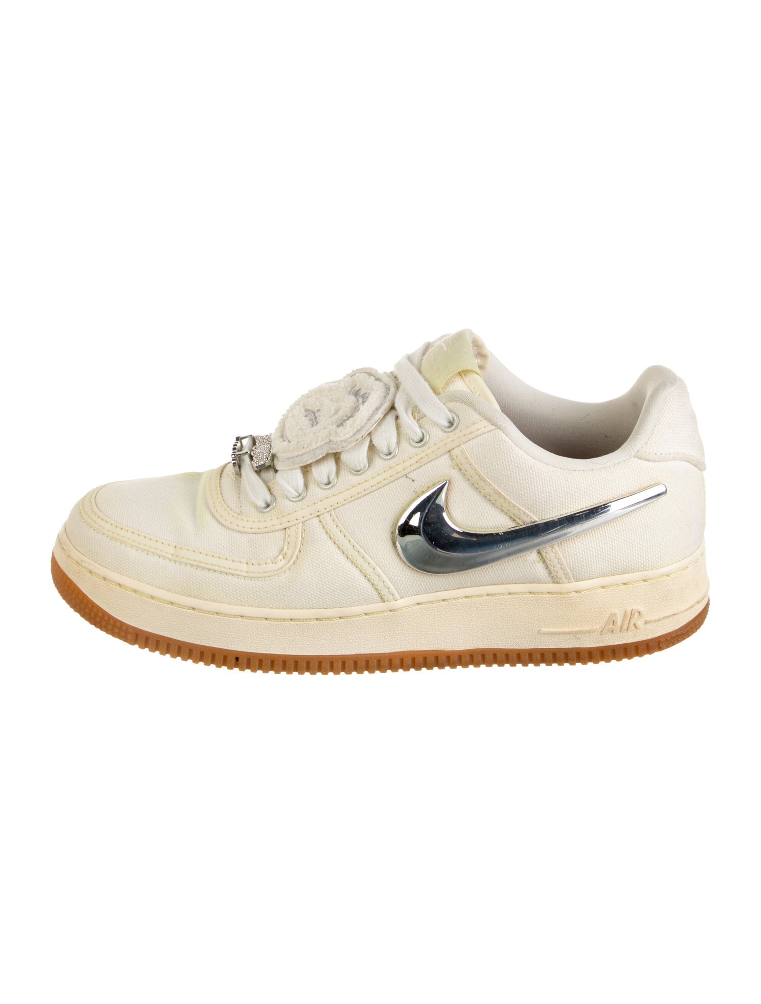 Nike x Travis Scott Air Force 1 Low Sail Sneakers