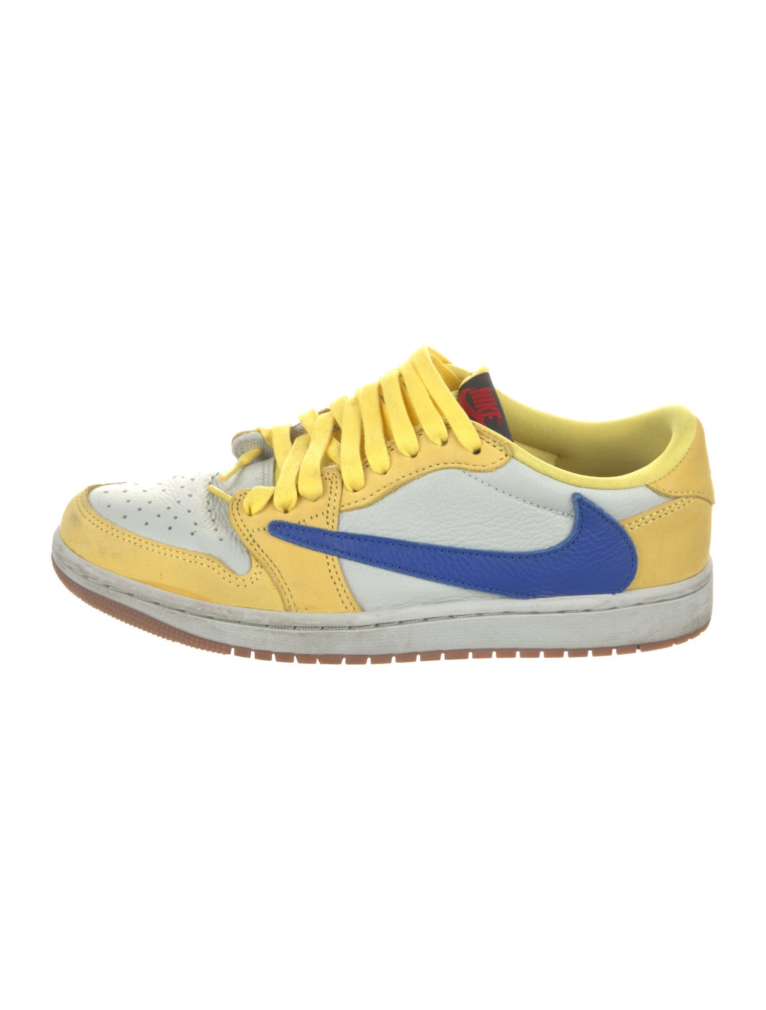 Nike x Travis Scott 1 Retro Low OG SP 'Canary' Sneakers